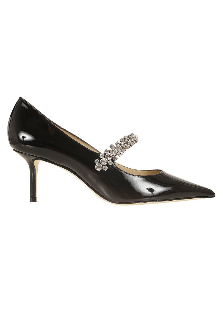 Jimmy Choo Bing 65 Pointed-Toe Patent Leather Pumps