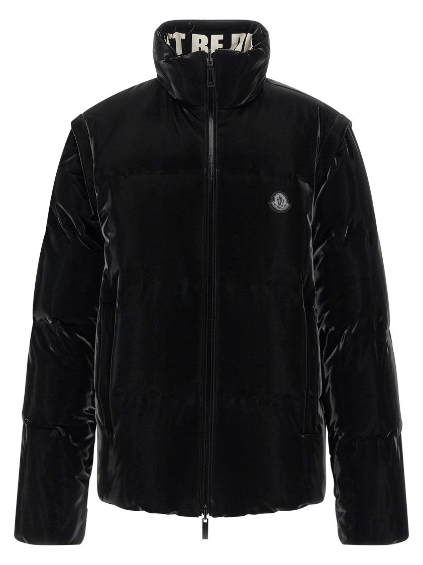 Moncler Genius Reversible Padded Moncler Genius Down Jacket With High Neck And Bold Print
