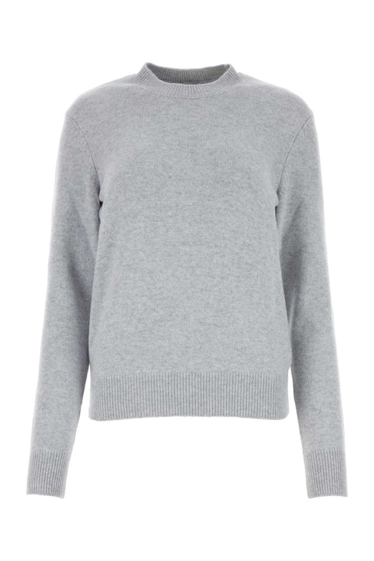 Bottega Veneta Grey Stretch Cashmere Blend Sweater
