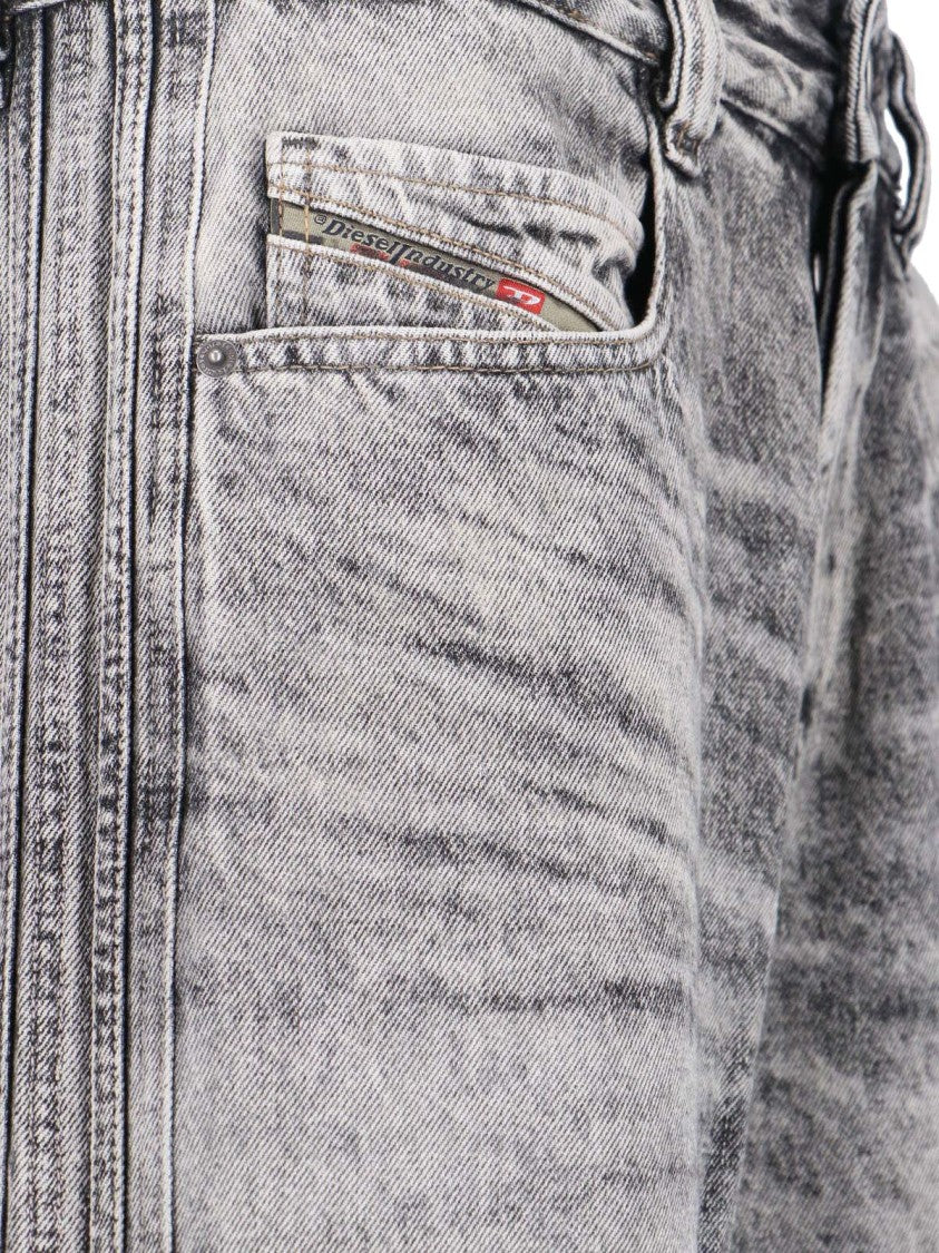 Diesel "02" Baggy Jeans – Grey
