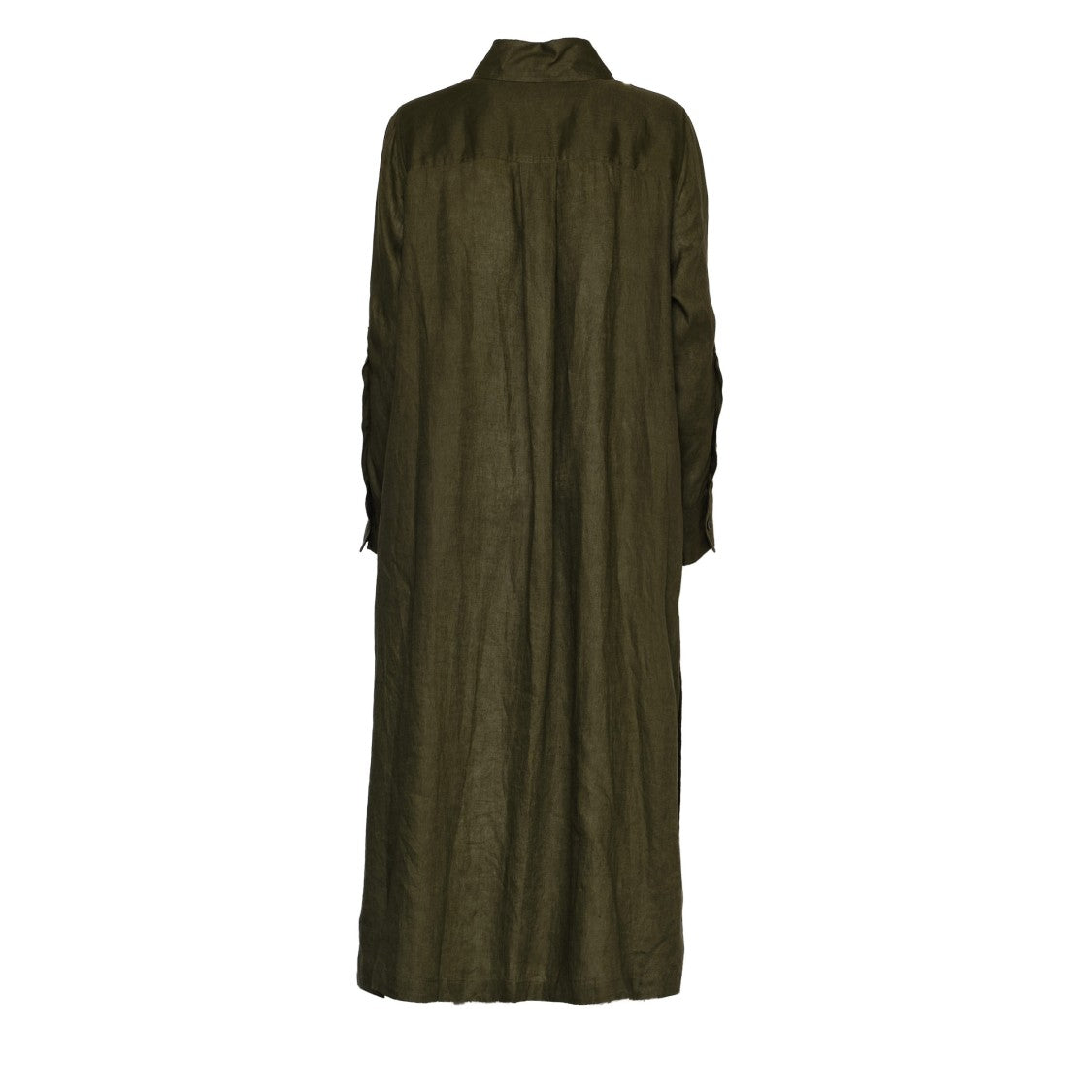 Robert Friedman Clizial Side Slit Shirt Dress