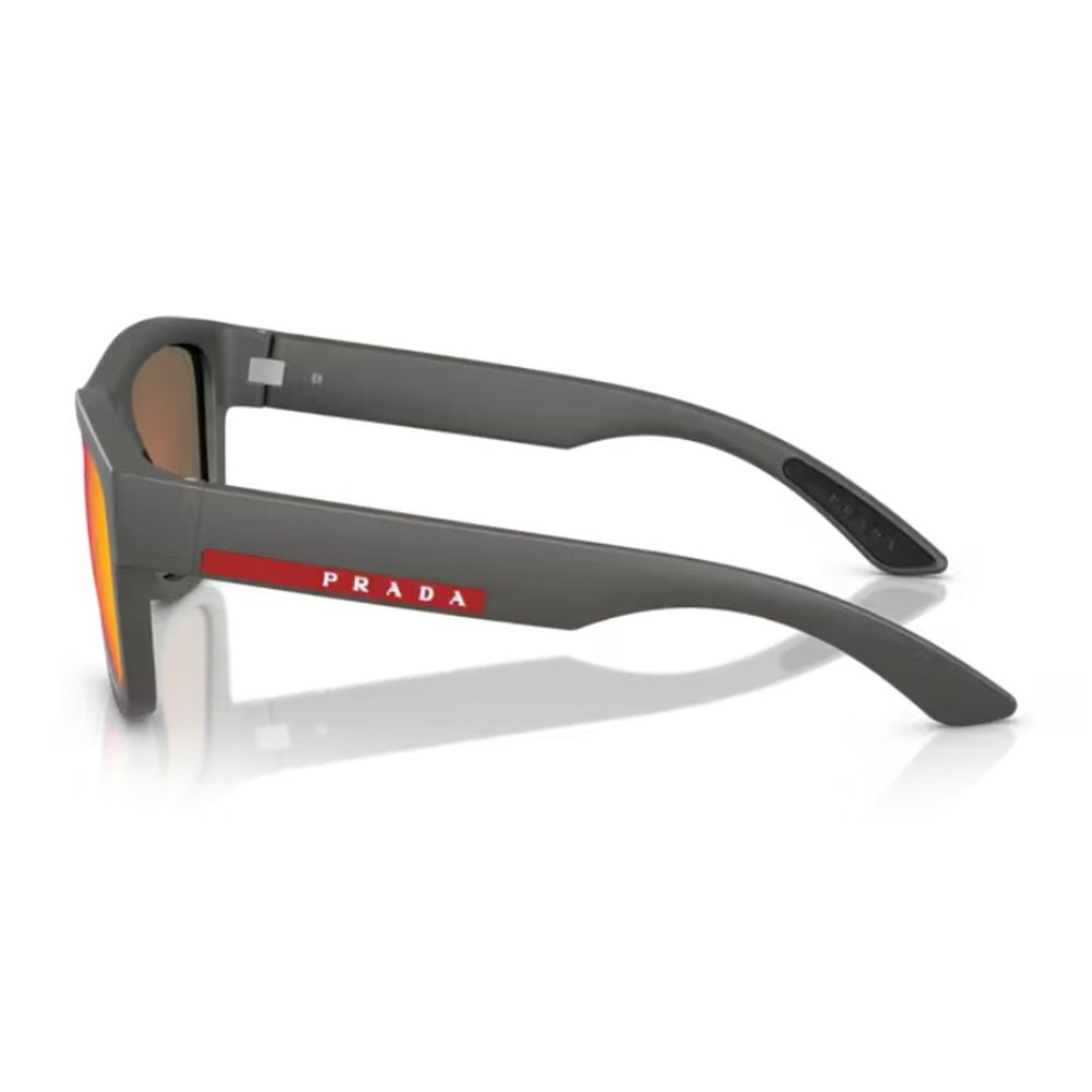 Prada Linea Rossa Ps 01Zs Rectangular Nylon Fiber Sunglasses