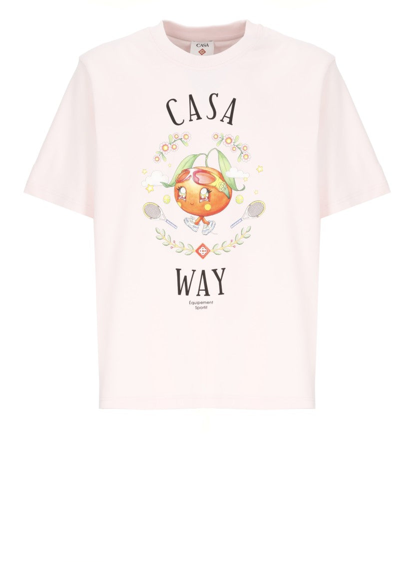 Casablanca Orange Mascot T-Shirt