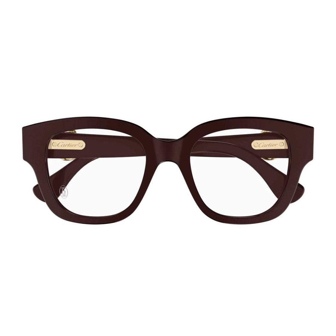 Cartier Red Panthere C Recycled Acetate Glasses