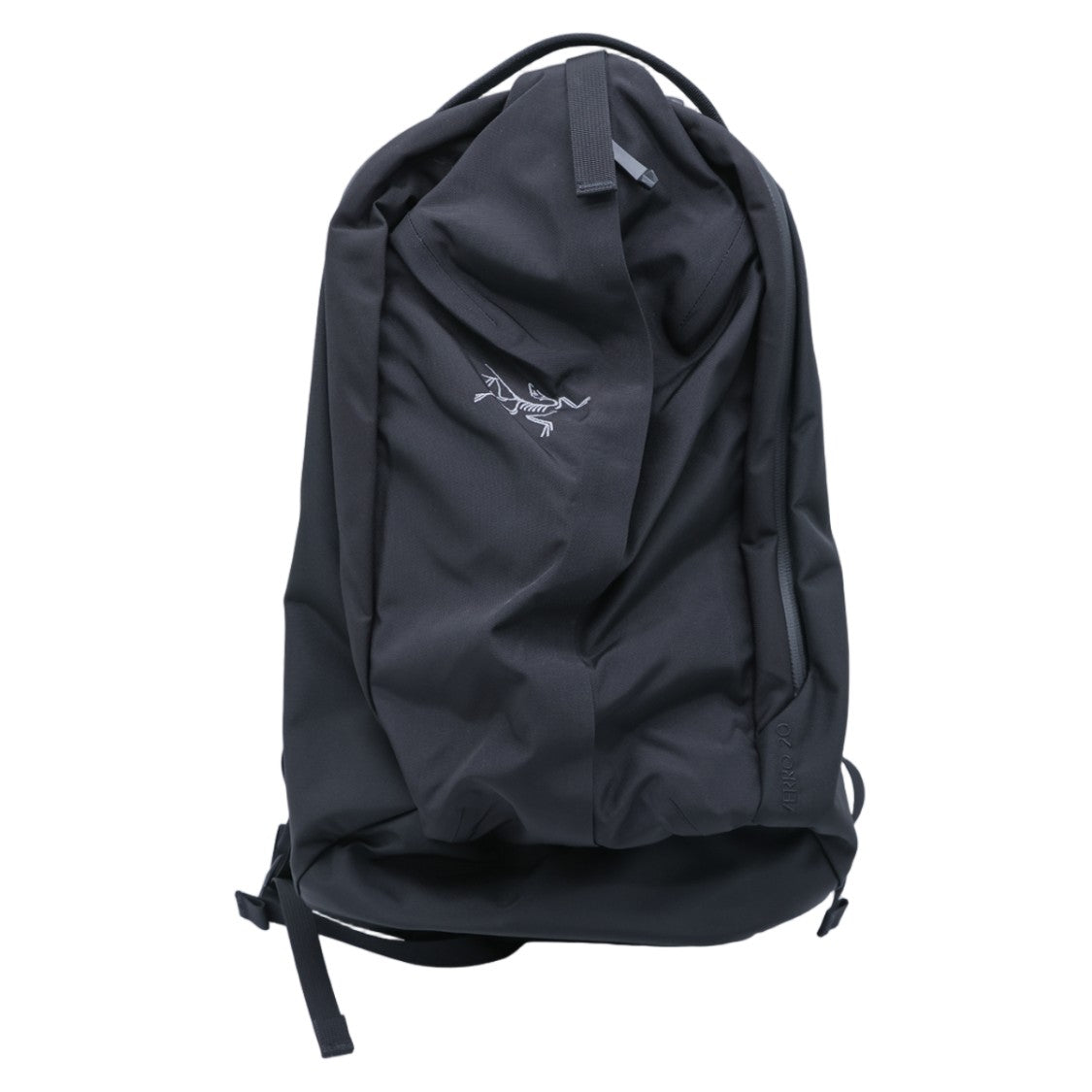 Arc'teryx Matte Black Minimalist Canvas Backpack
