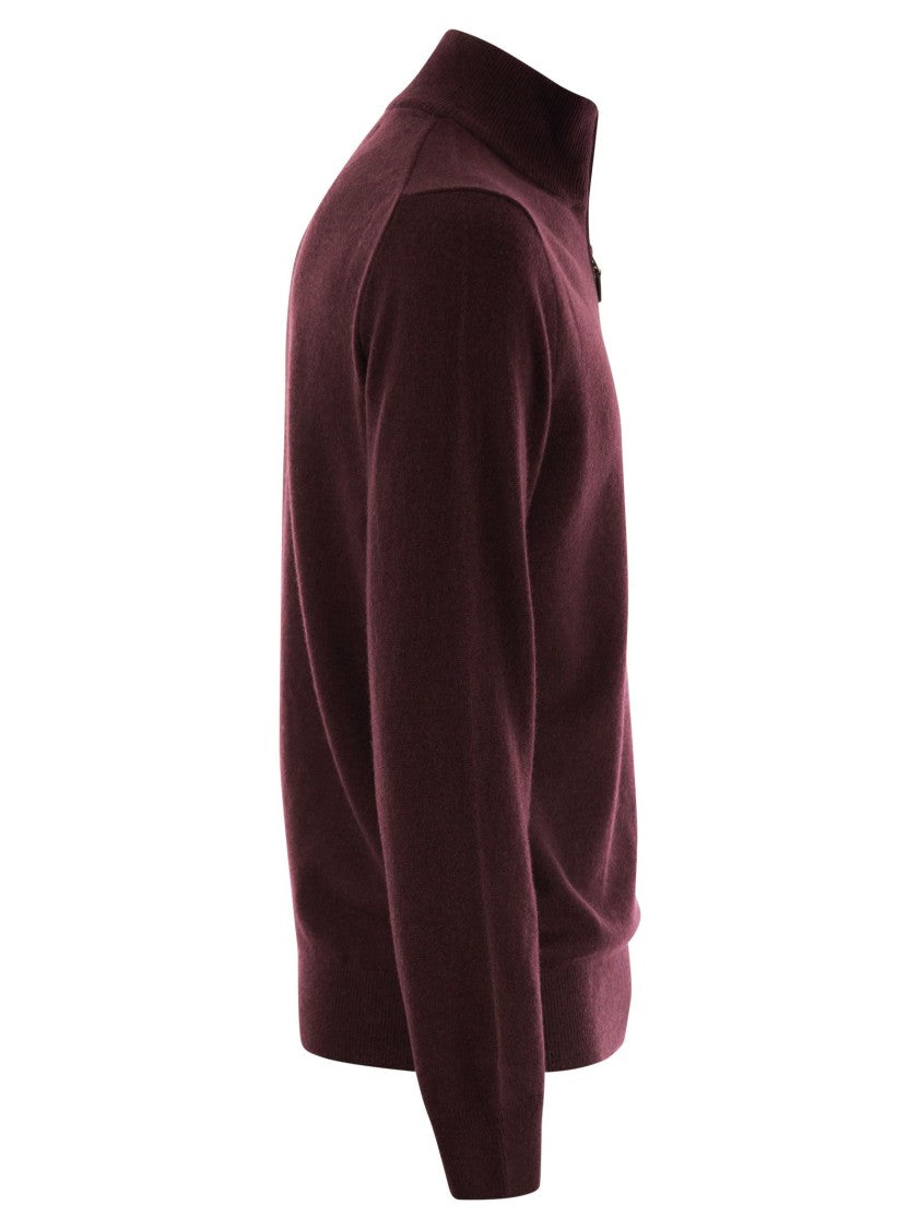 Polo Ralph Lauren Wool Pullover With Half Zip