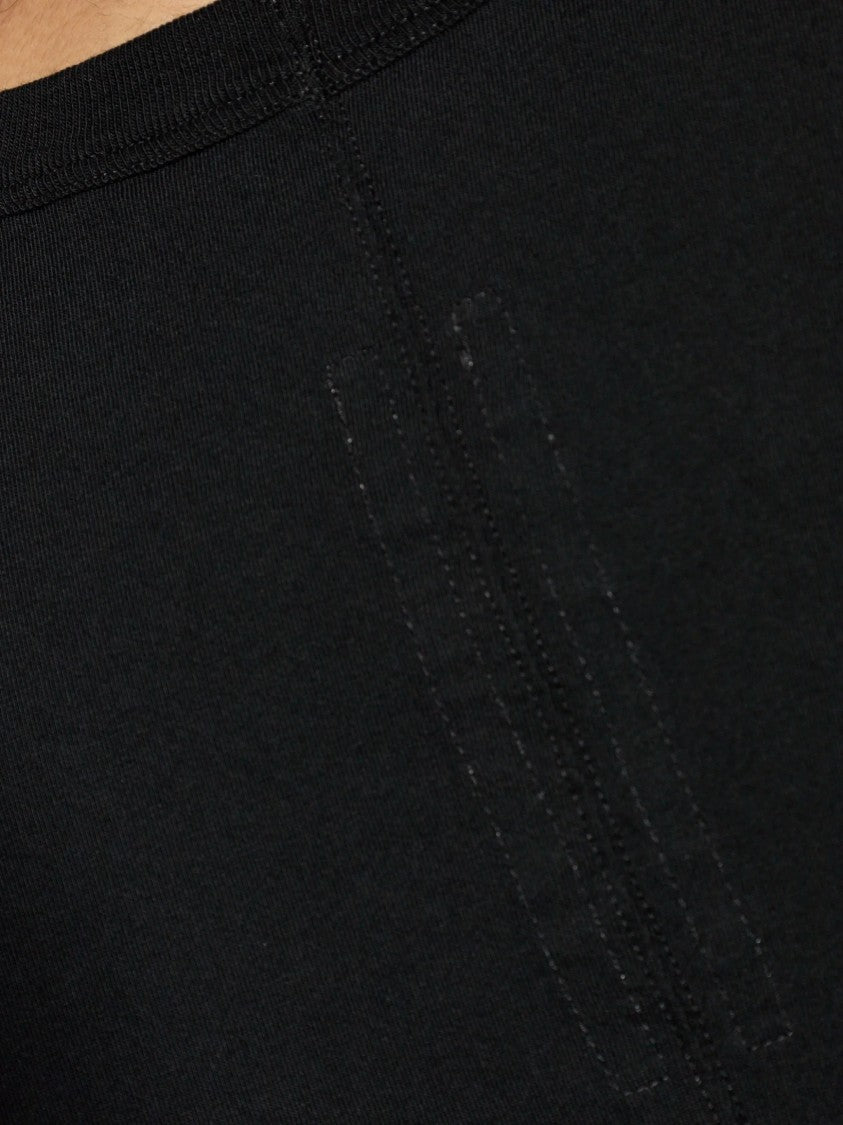 Rick Owens Level Tshirt Relaxed Black T-Shirt