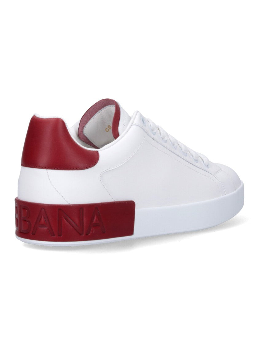 Dolce & Gabbana "Portofino" Sneakers – White