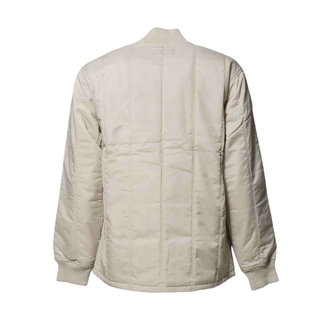 Carhartt Wip Lightweight Quilted Casual Jacket With Ribbed Knit Details