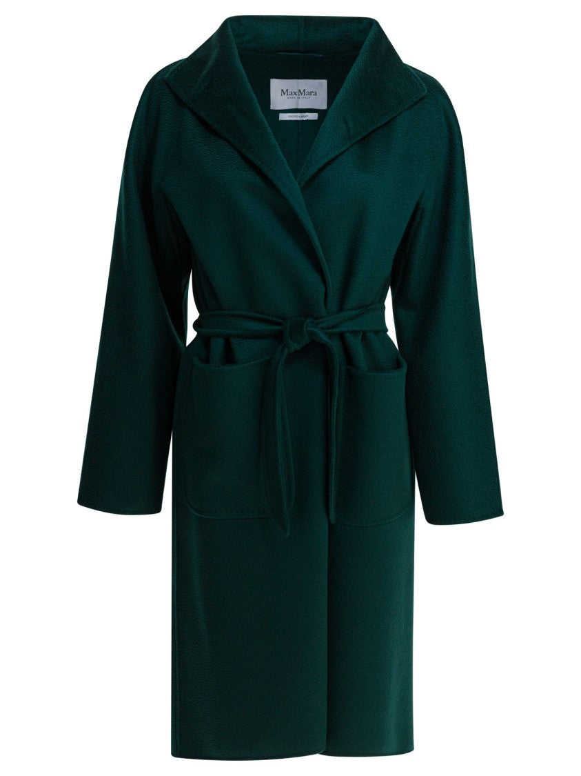 Max Mara Cashmere Midi Coat With Belt