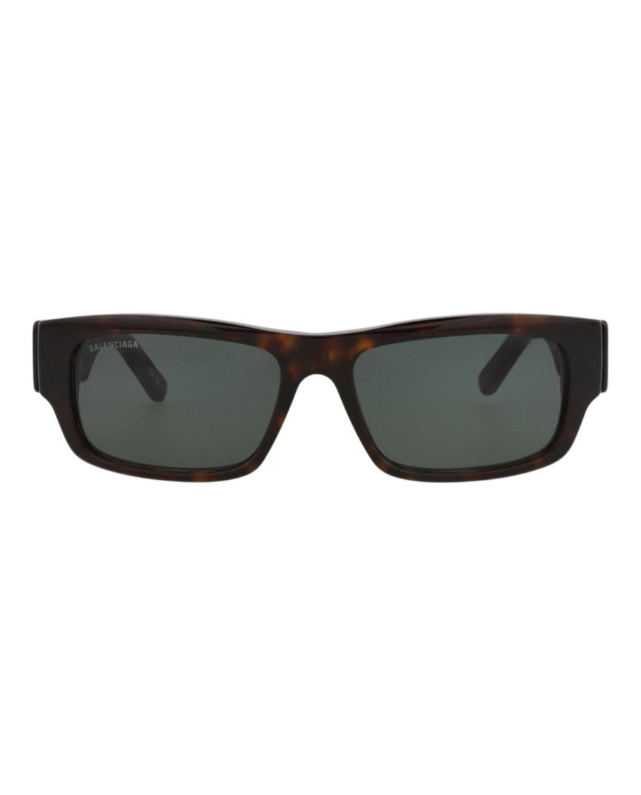 Balenciaga Square-Frame Recycled Acetate Sunglasses