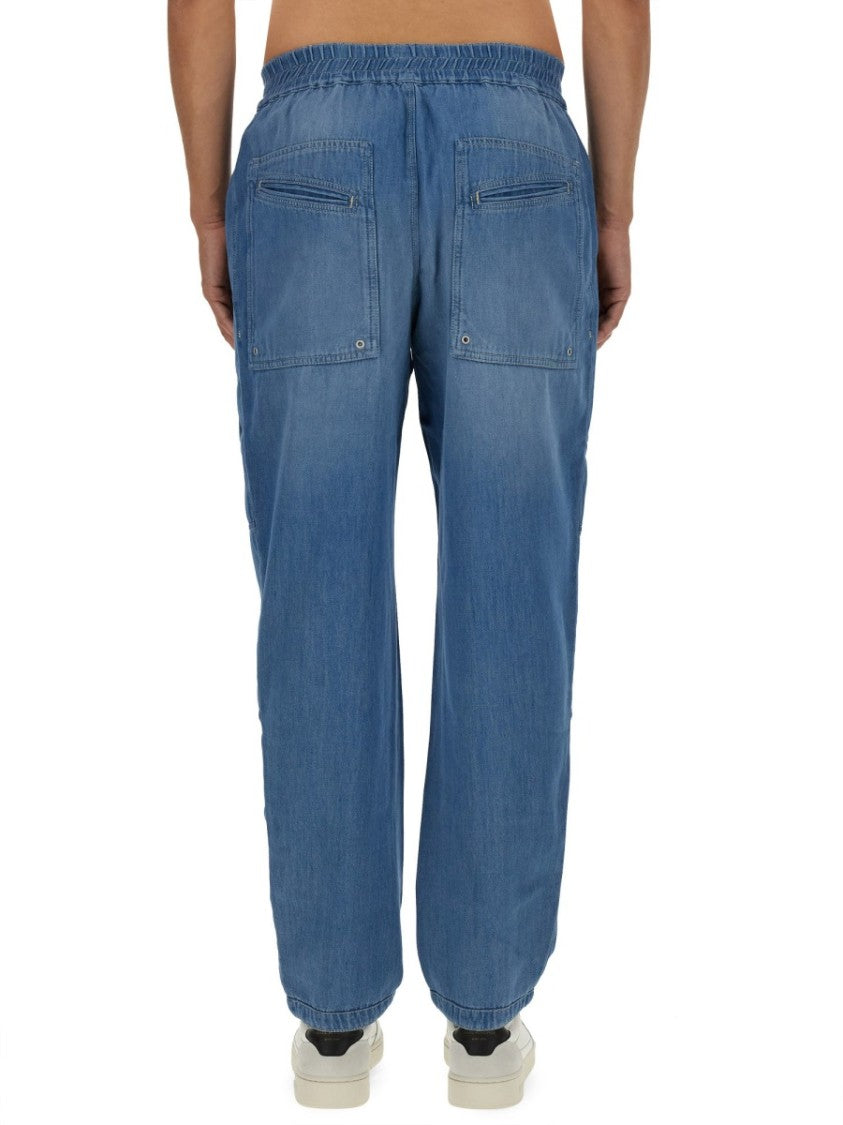 Isabel Marant Blue Cotton Pants