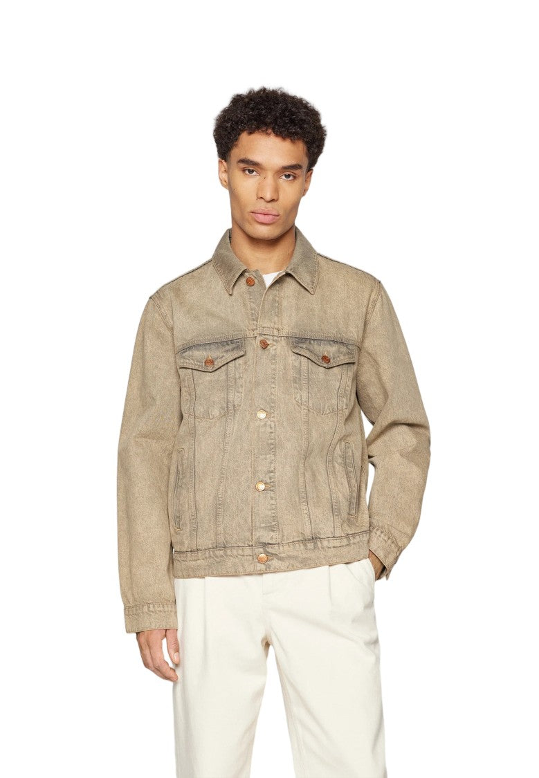 Samsoe Samsoe Typhoon Toned Wash Cotton Denim Jacket