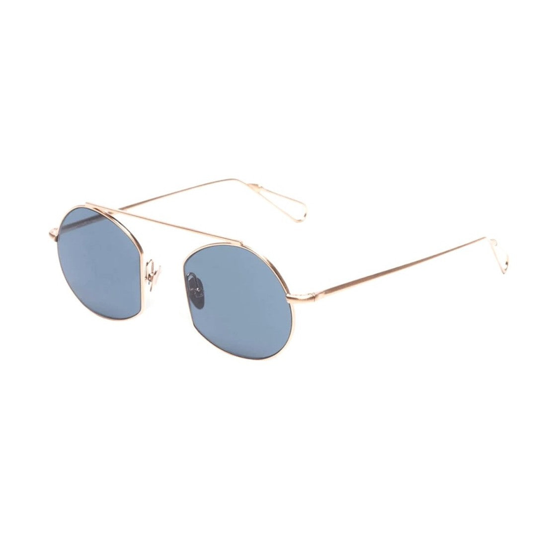 Ahlem Rose Gold Victoires Octagonal Sunglasses