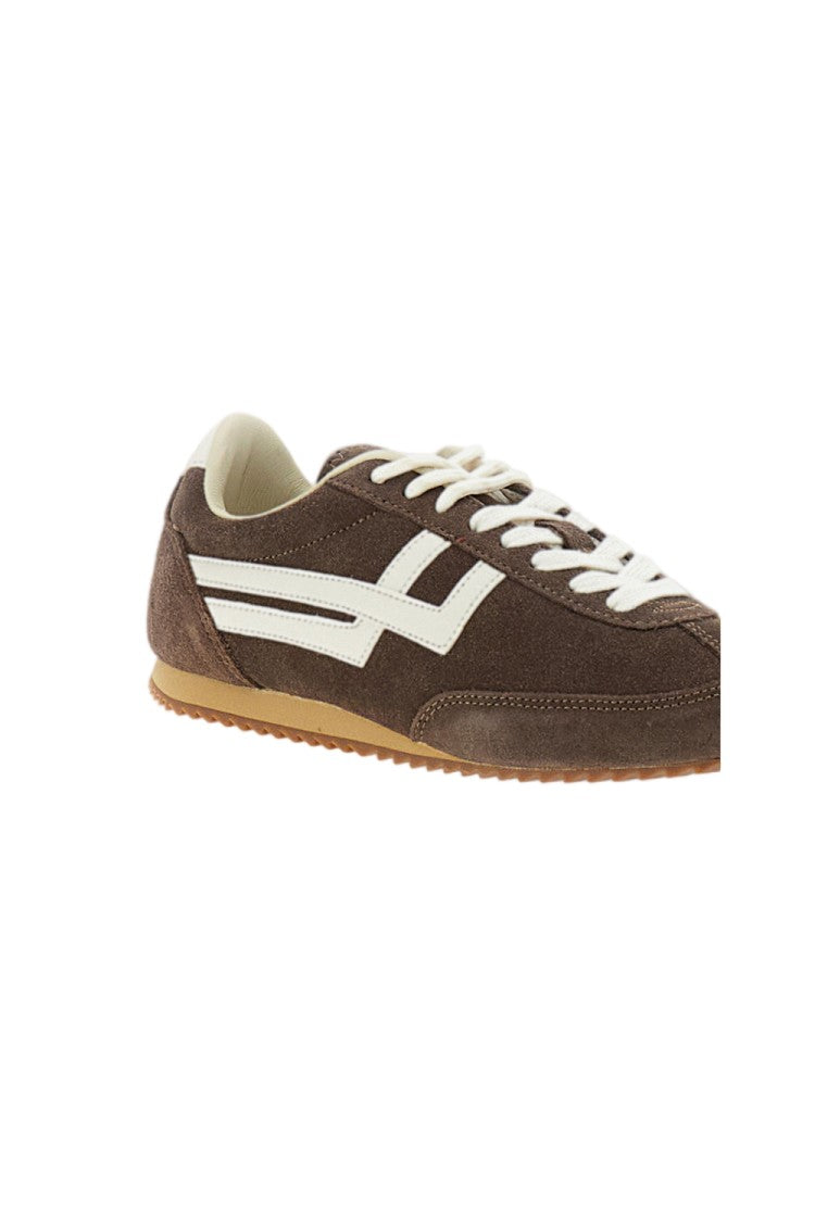 Pro Dark Brown Racer 81 Suede Sneakers
