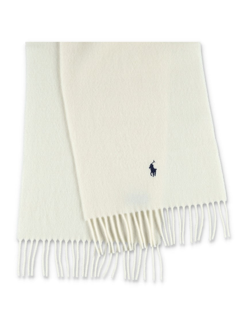 Polo Ralph Lauren Pony Fringed Scarf