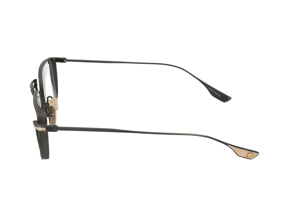 Dita Eyeglasses Lindstrum Black Iron/White Gold 51/20/140