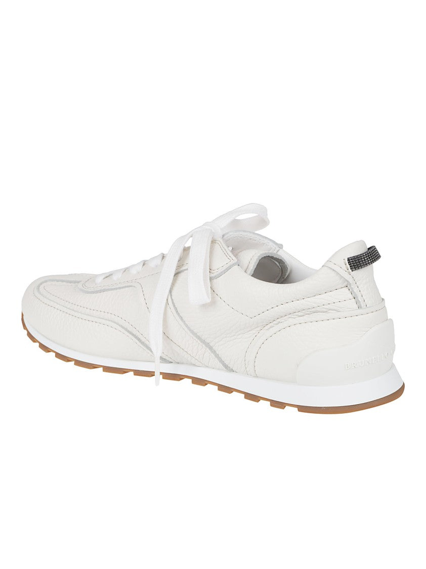Brunello Cucinelli Smooth Leather Sneakers