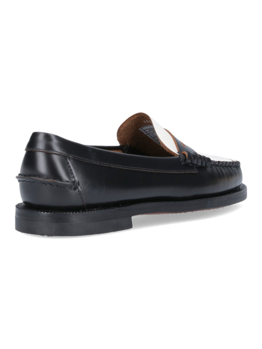 Sebago Classic Black Loafer Flats