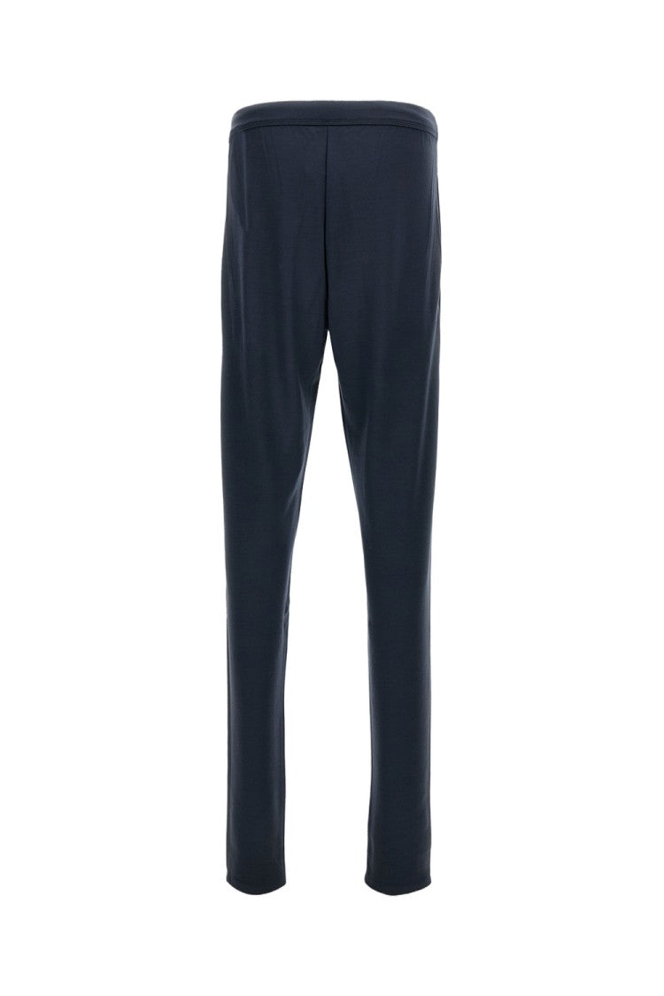 Rier Regular Fit Dark Grey Wool Jogging Trousers