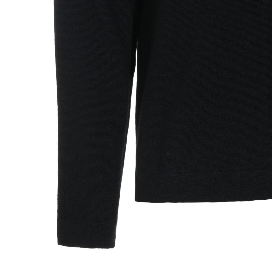 Lisa Yang Minimalist Black Streamlined Hoodie