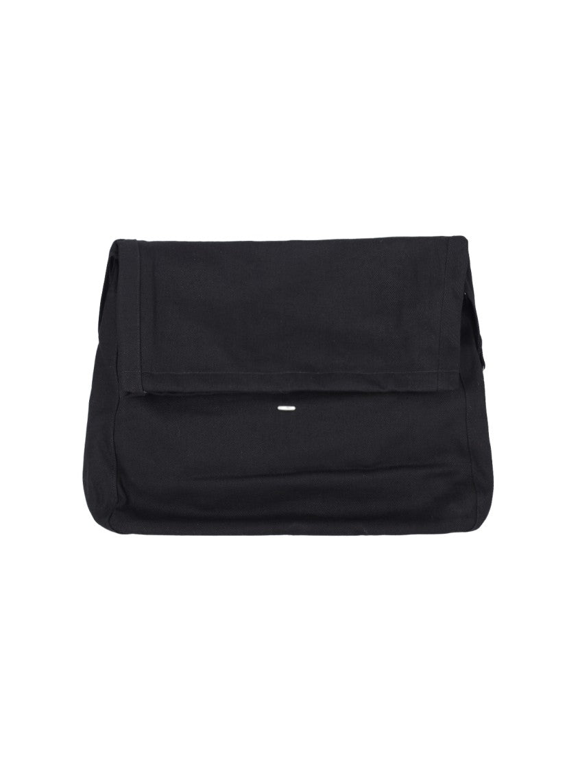 Our Legacy Minimalist Black Bag With Subtle Detailing