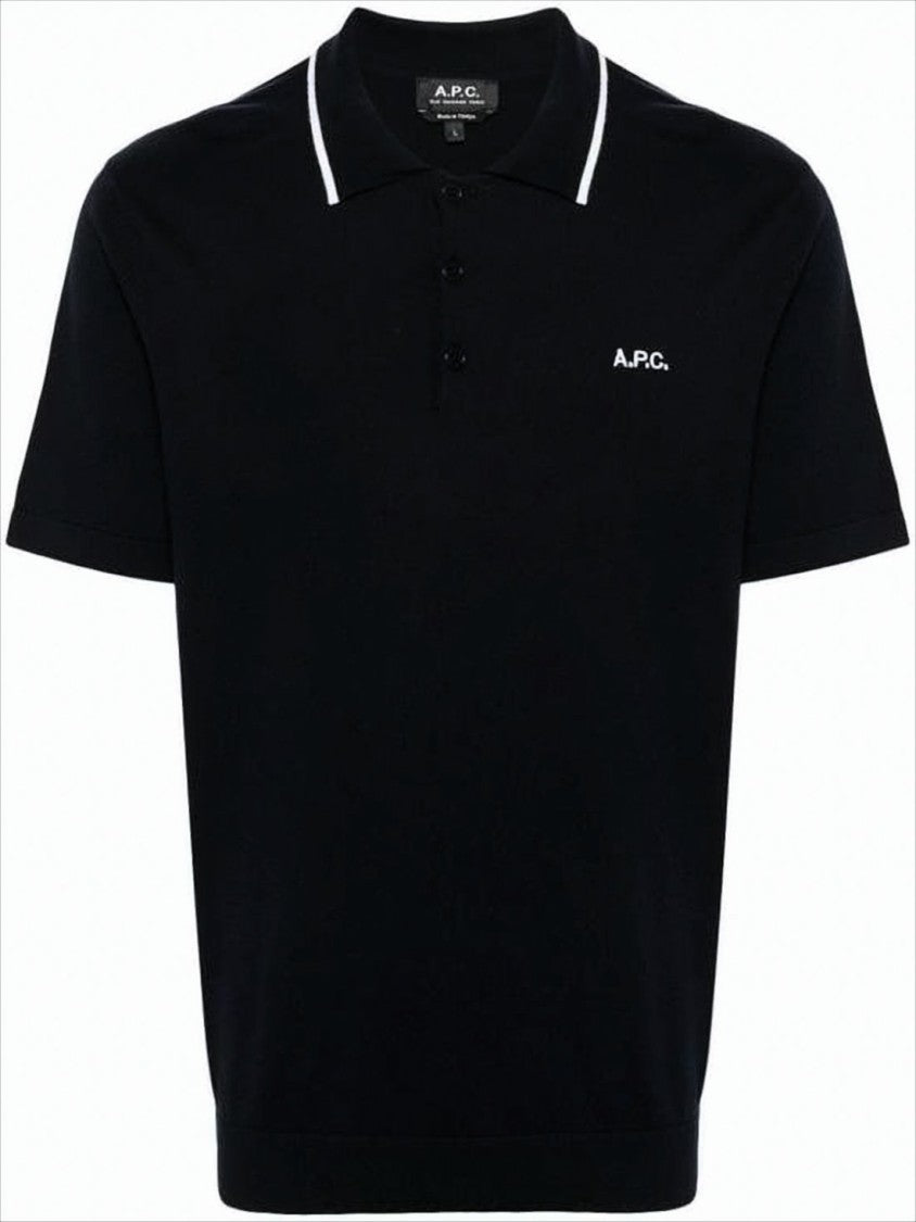 A.P.C. Short-Sleeved Polo Shirt