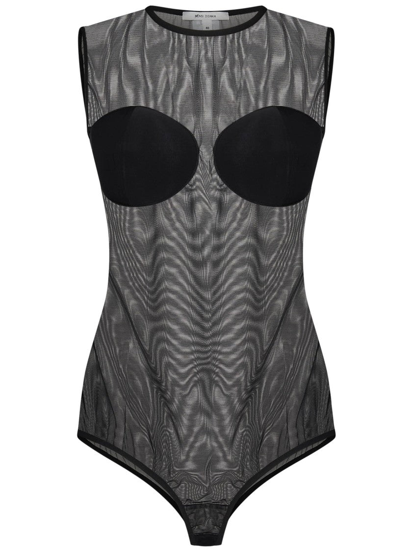Nensi Dojaka Molded Cups Fitted Mesh Top