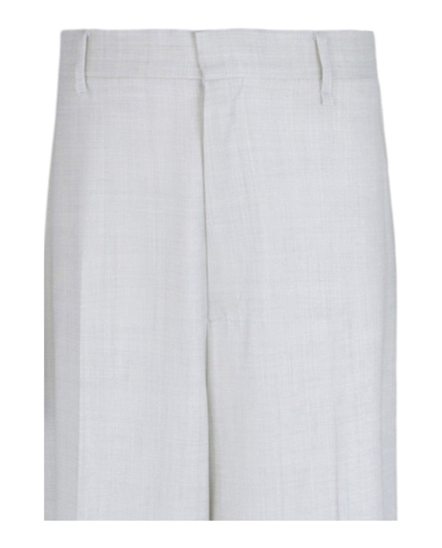 Givenchy Extra Wide-Leg Wool Trousers