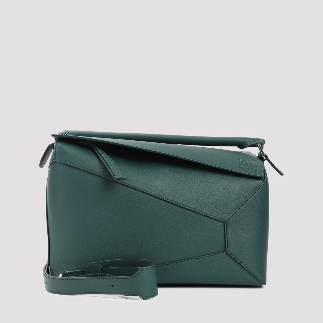 Loewe Puzzle Edge New Large Evergreen Calfskin Shoulder Bag