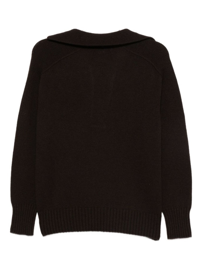 Vanisé Vanisé Brown Relaxed Fit Sweater