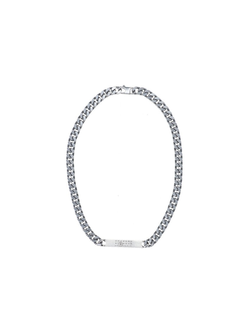 Mm6 By Maison Margiela Minimalist Grey Bracelet With Modern Aesthetic