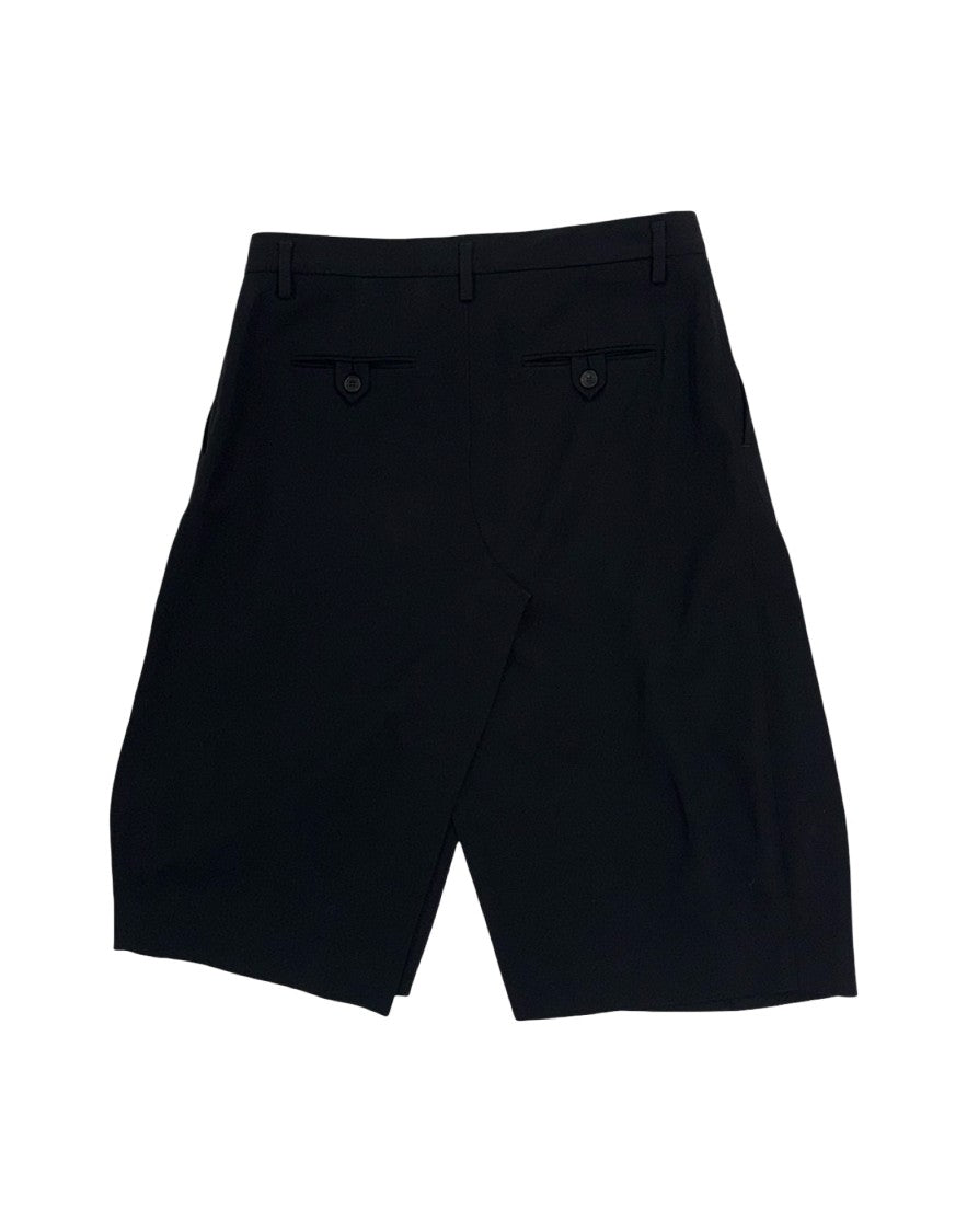 Acne Studios Split Design Bermuda Shorts With Pleated Front
