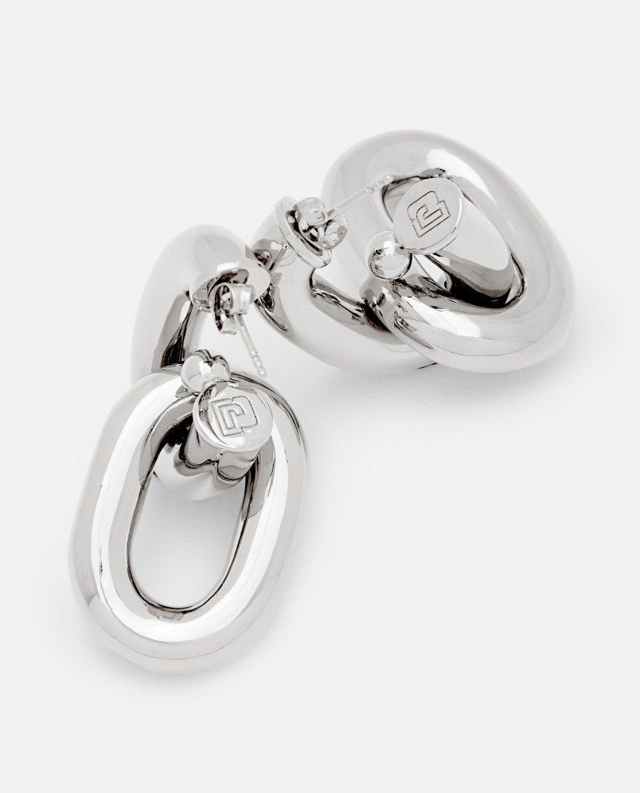 Rabanne Xl Link Double Hoop Earrings