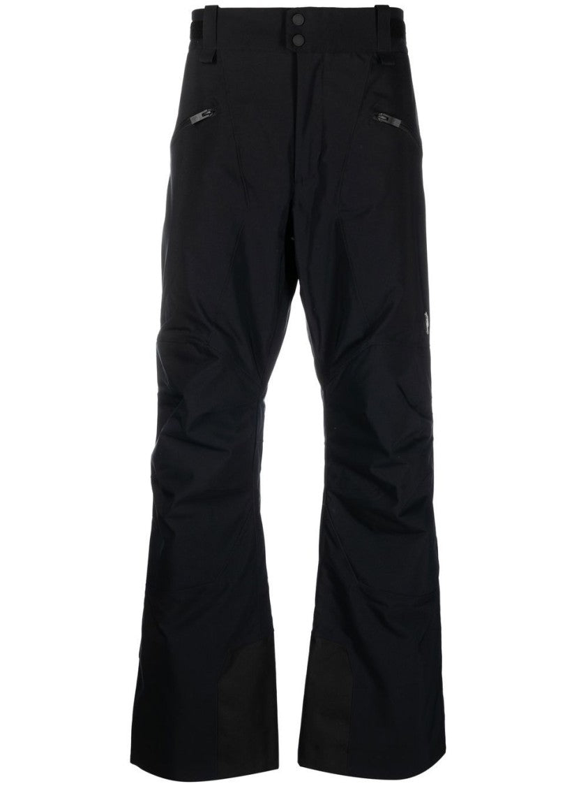 Peak Performance Embroidered-Logo Straight Trousers