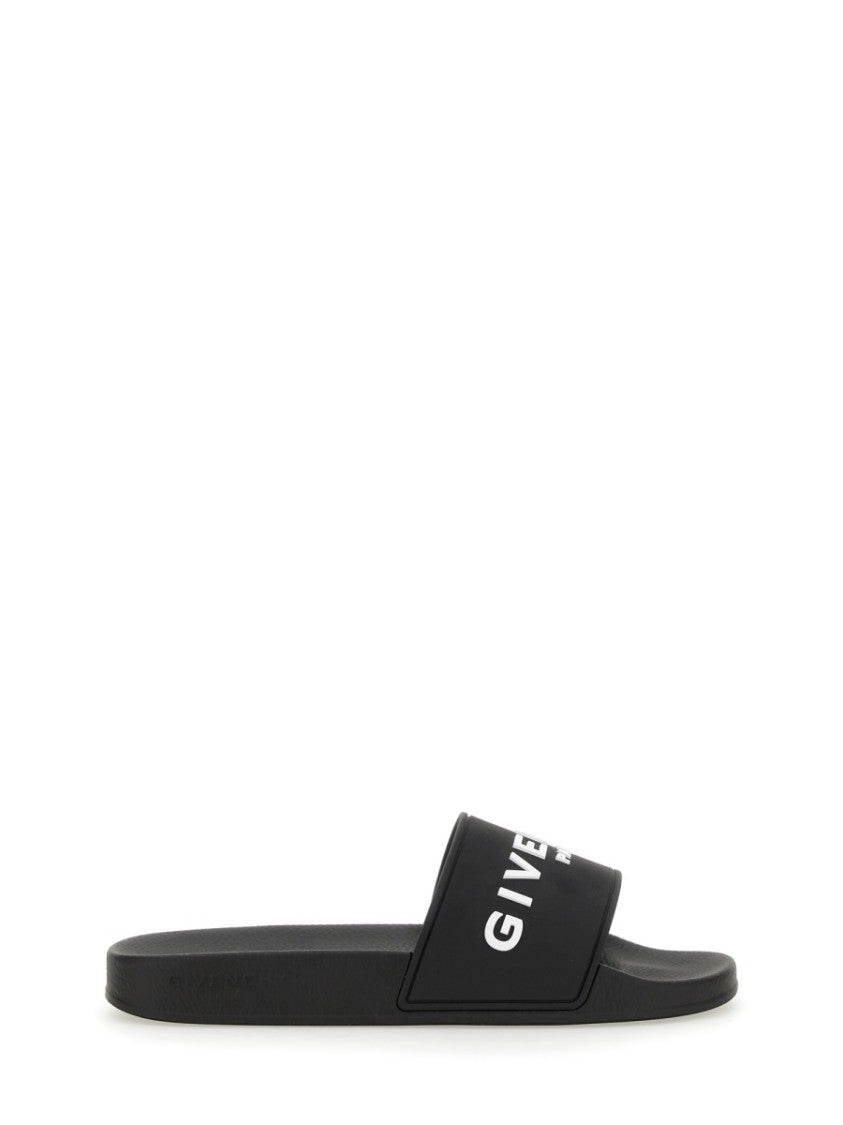 Givenchy Con Logo Sandal Slide