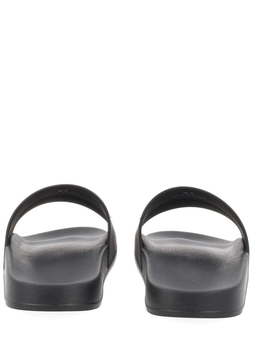 Dsquared2 Contoured Raised Lettering Sandals
