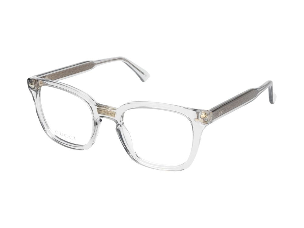 Gucci Grey Square Acetate Sunglasses