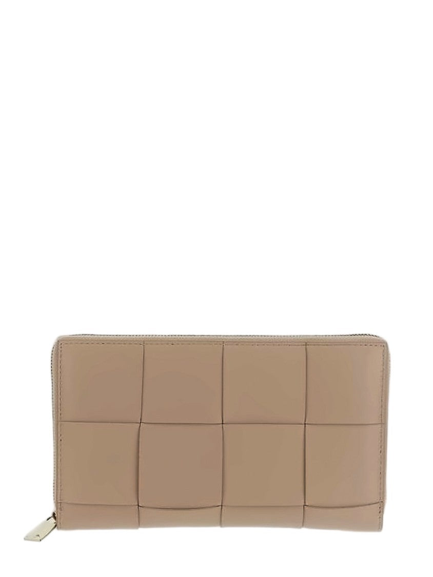 Bottega Veneta Woven Lambskin Long Wallet