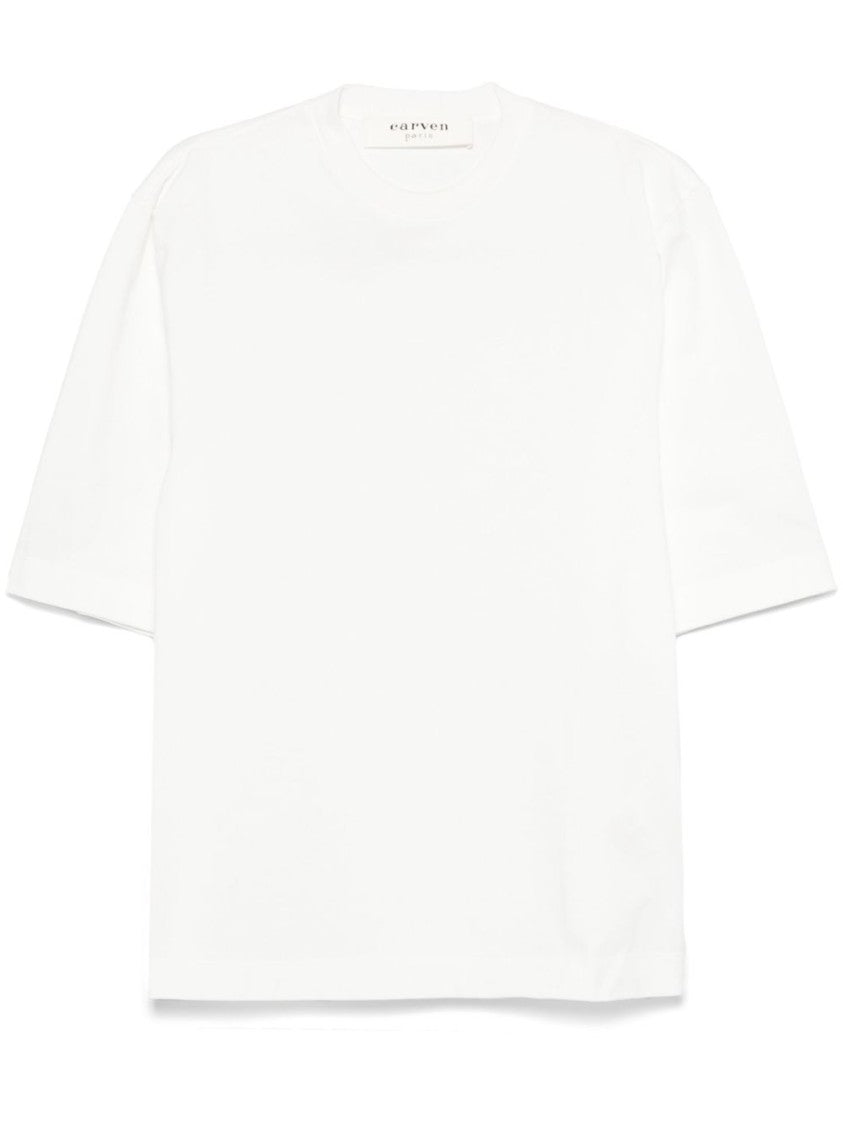 Carven Wide-Sleeved Cotton Sweater With Subtle Branding