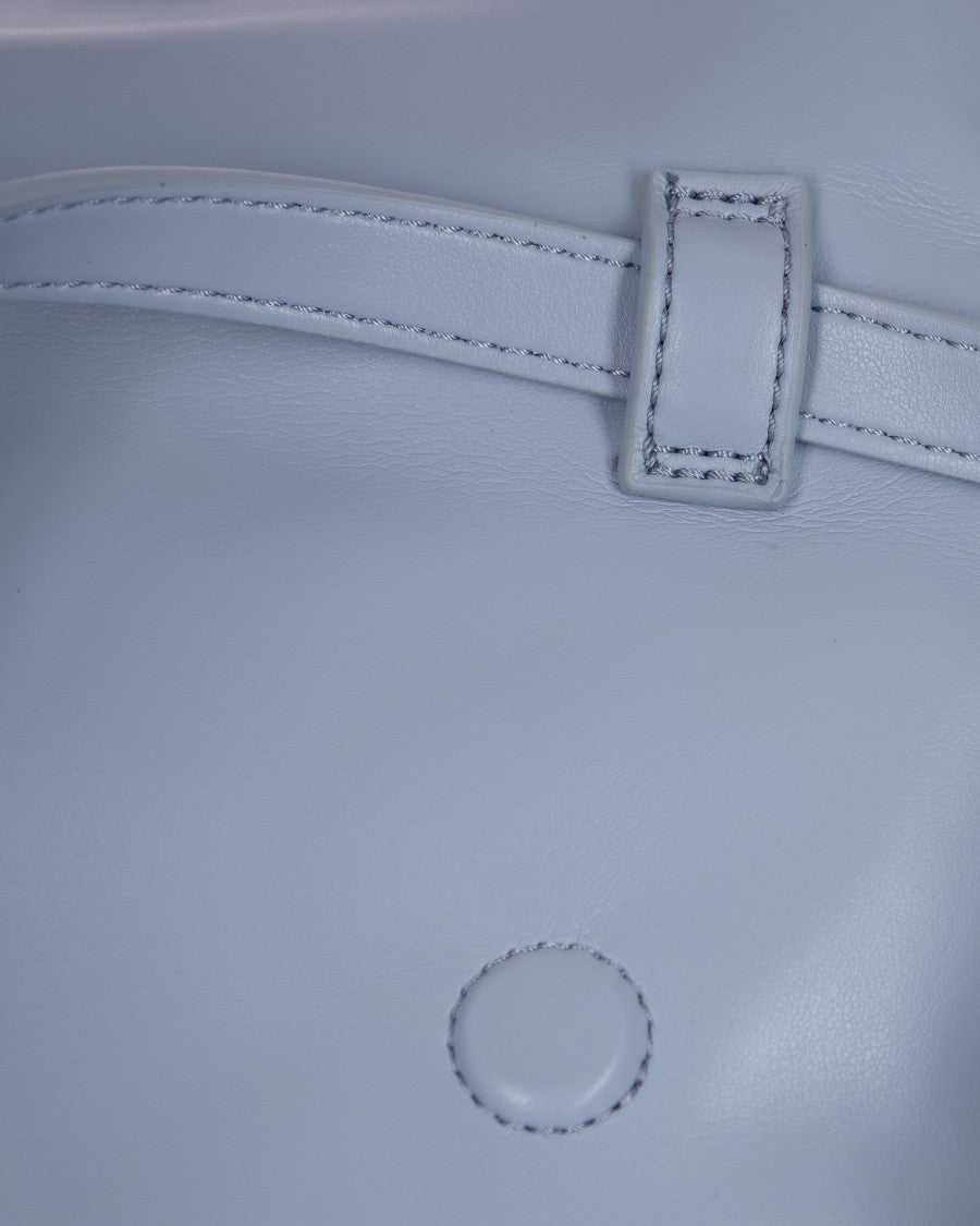 Liu Jo Light Blue Eco-Leather Clutch