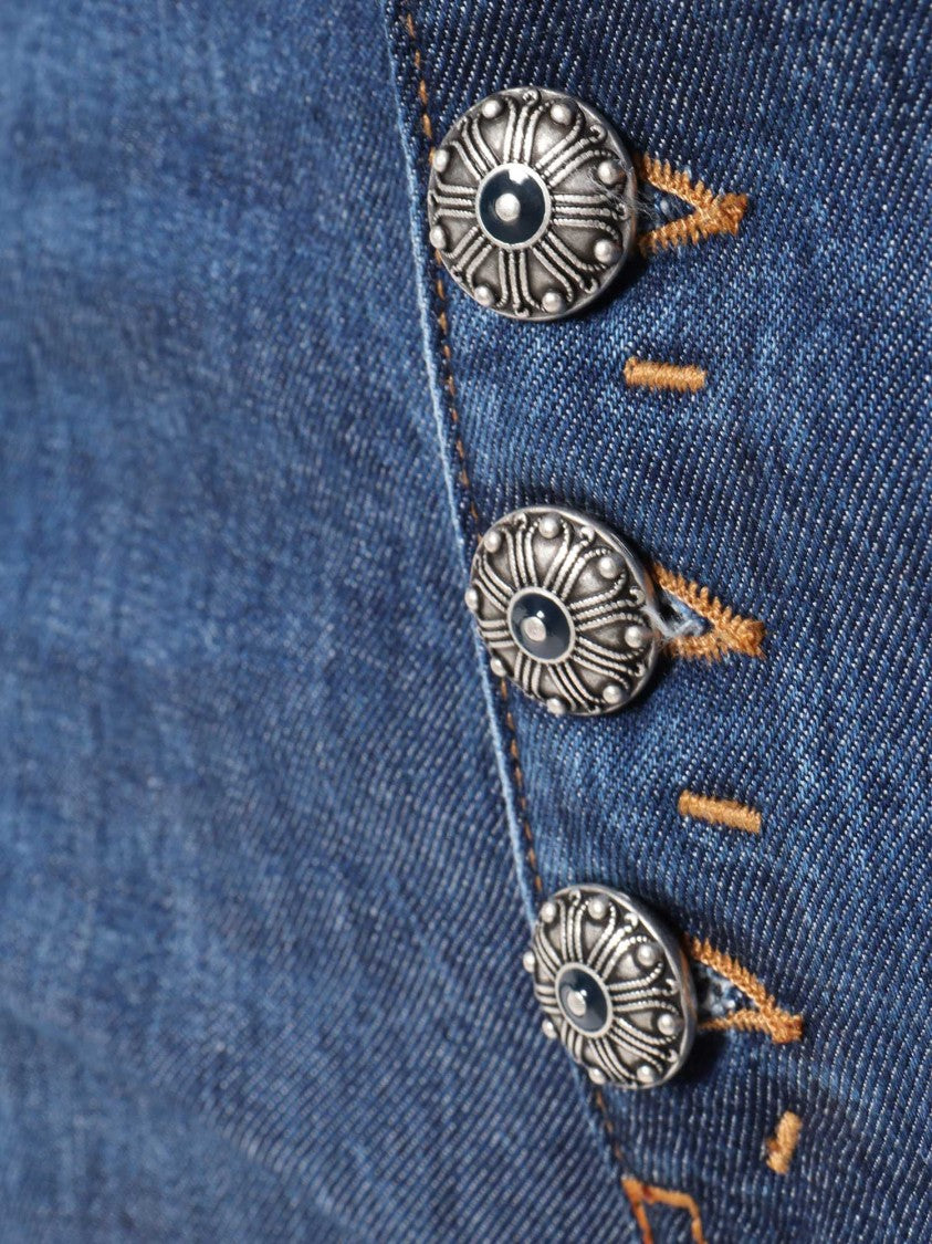 Dondup High-Waisted Jeans With Tapered Leg