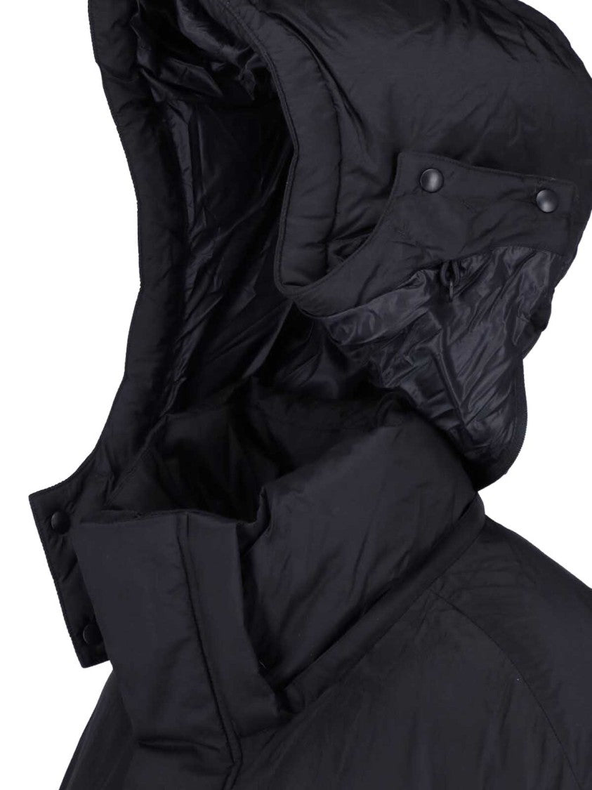 Y-3 Black Knot Detail Waterproof Down Jacket