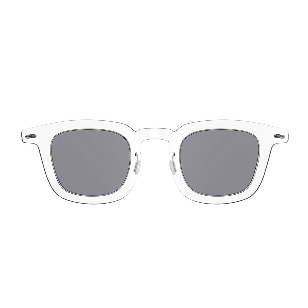 Lindberg Sun Titanium 8346 C01/Colour 10/Sl113crystal Squared Titanium Sunglasses
