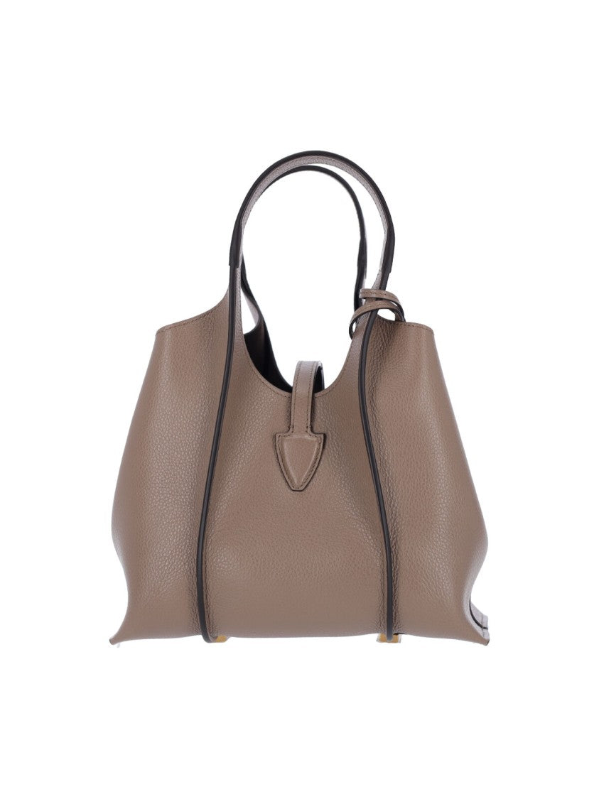 Tod's Mini Bag In Taupe Calfskin