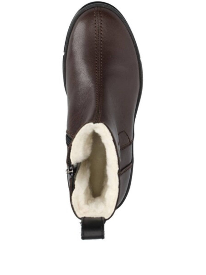 Canada Snow Mount Fiona Smooth Leather Ankle Boots