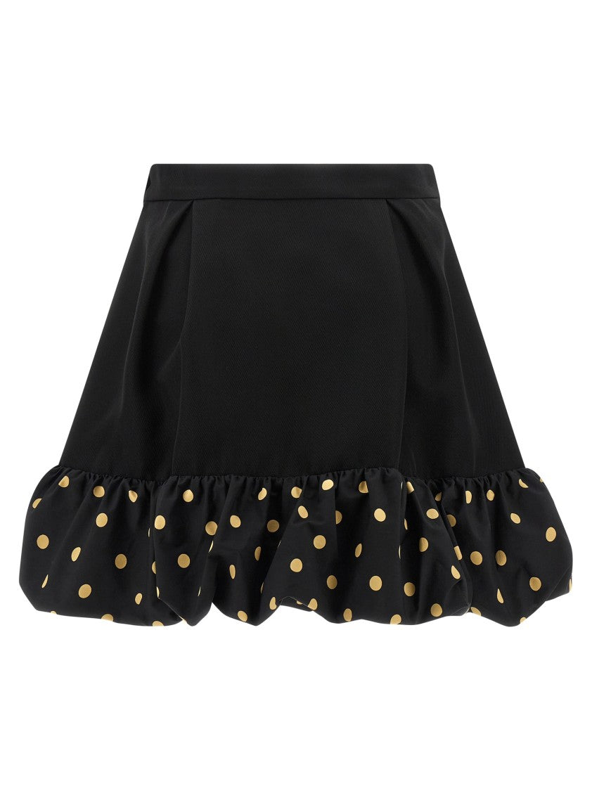 Moschino Polka Dots Insert Skirt