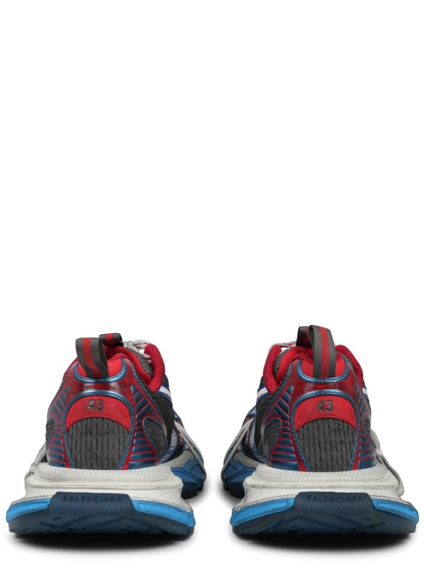 Balenciaga Chunky Multi-Layered Sneakers With Bold Accents