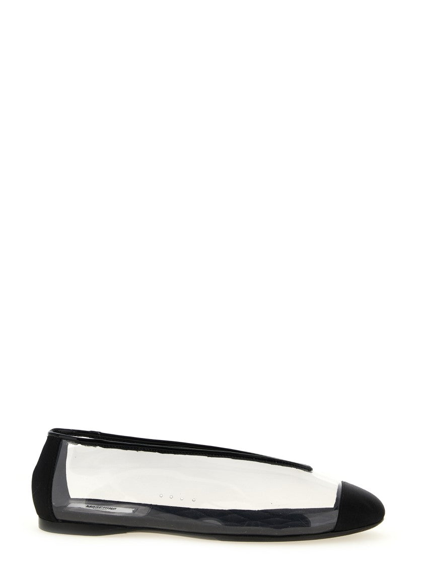 Moschino Pvc Ballet Flats