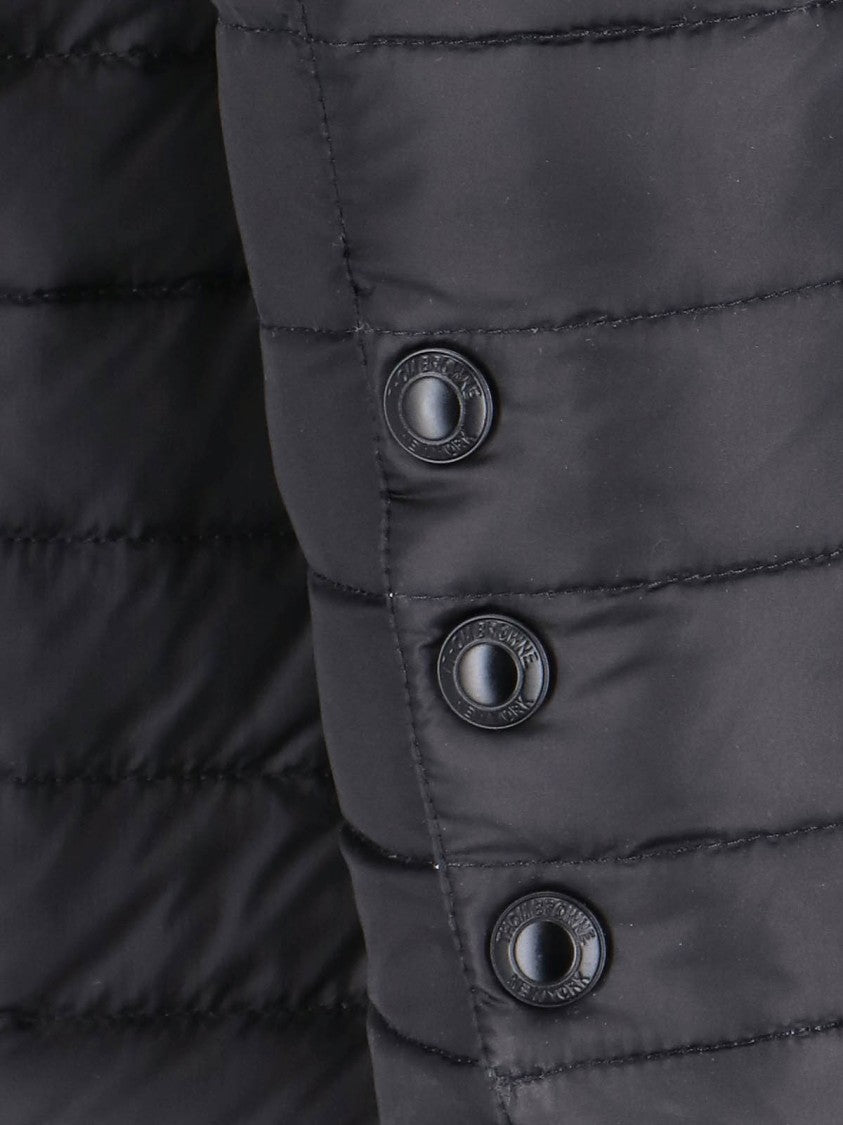 Thom Browne "Downfilled Quilted" Down Jacket Black